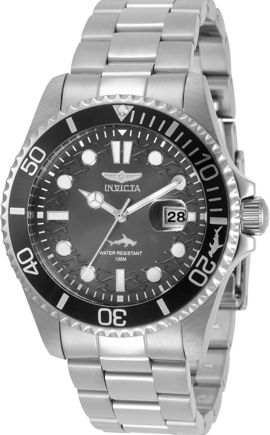Model: 30806 Invicta Men's Pro Diver 43mm Stainless Steel Quartz Watch, Silver - product photo