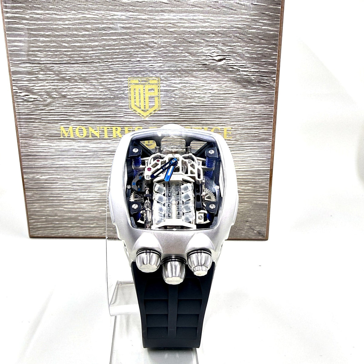 Montres Prestige MPW-0153 X Invicta Engine Automatic Skeleton 44mm New