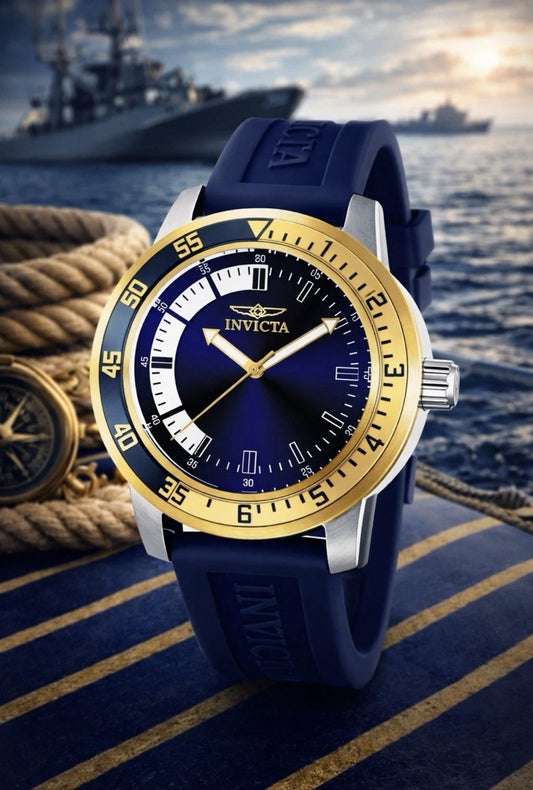 Invicta Specialty Men's Watch - 45mm, Blue Band (12847) - product photo