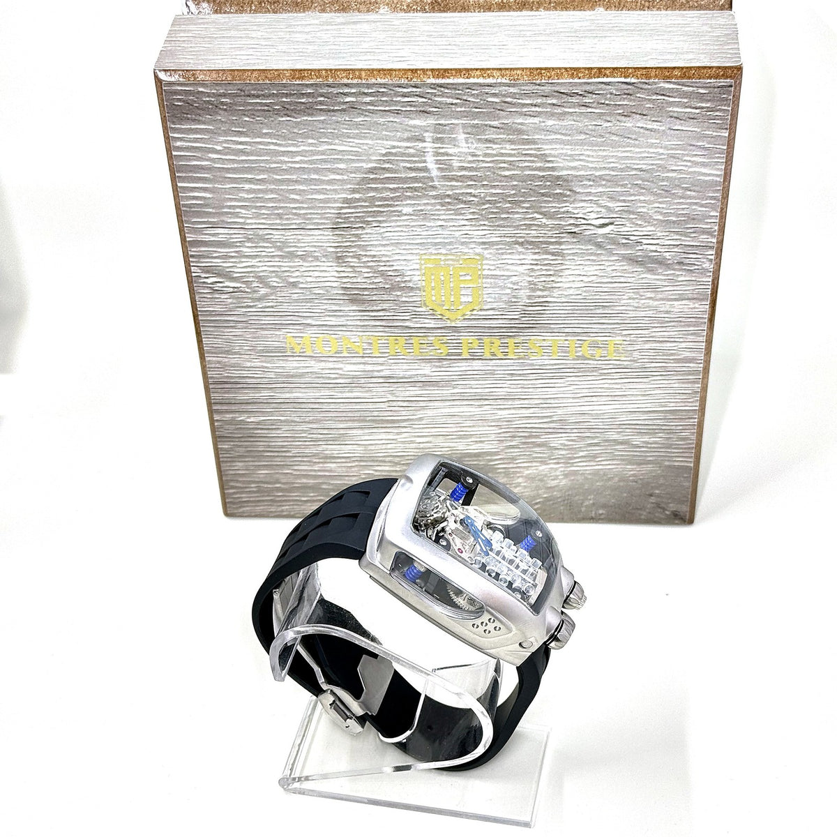 Montres Prestige MPW-0153 X Invicta Engine Automatic Skeleton 44mm New