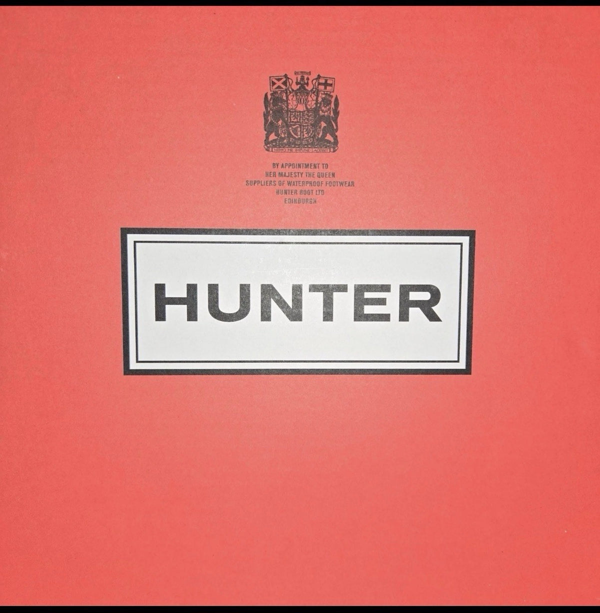 HUNTER Boots LaceUp MidHeel Leather Booties Discoverer Women Shoe Sz 7 (view 4)
