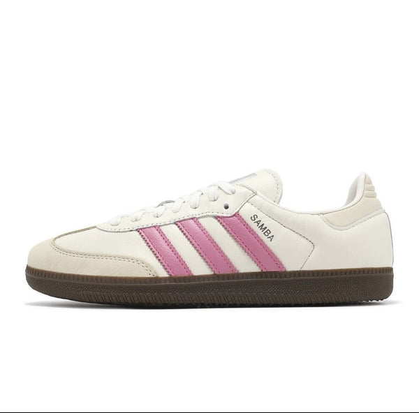 Adidas Original Samba OG W White Pink Women SZ 5.5 Casual LifeStyle Shoes IG1962 (view 2)