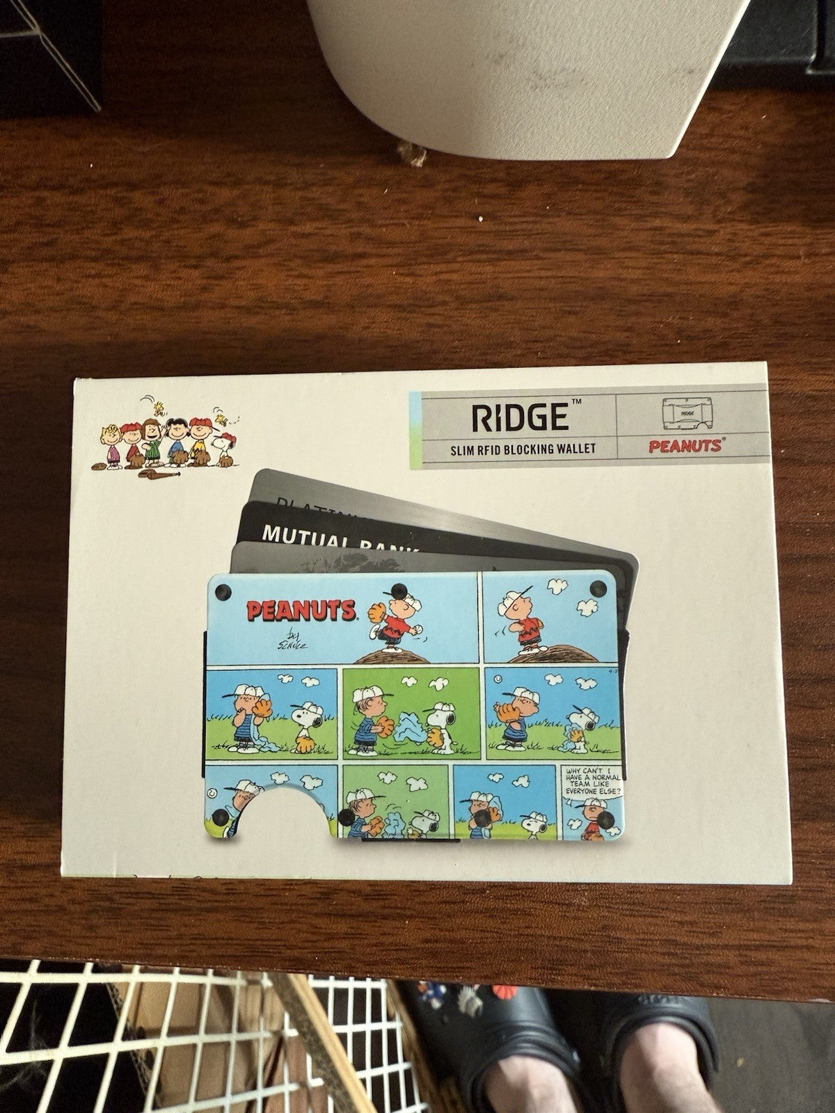 RIDGE WALLET | PEANUTS SUNDAY STRIP  (NWT)