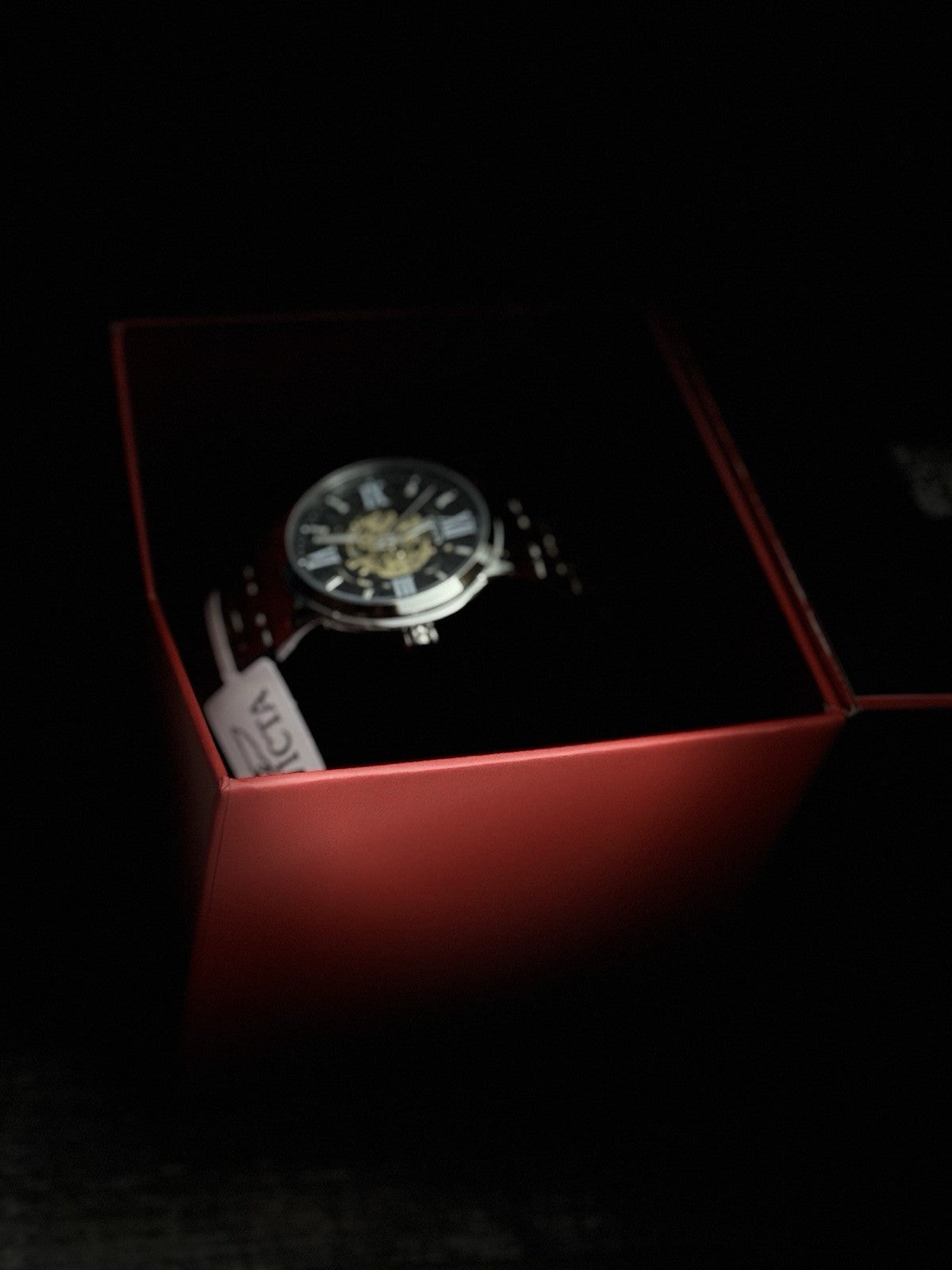 Invicta 69132 Objet D Art 41mm Silver Skeleton Dial Automatic Men's Watch - product photo