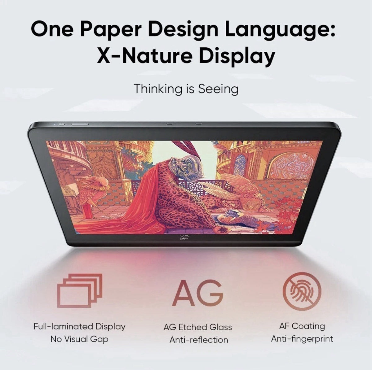 XPPen Artist Pro 19 Gen 2 Graphics Drawing Tablet 4K Display 16384 Level Tilt