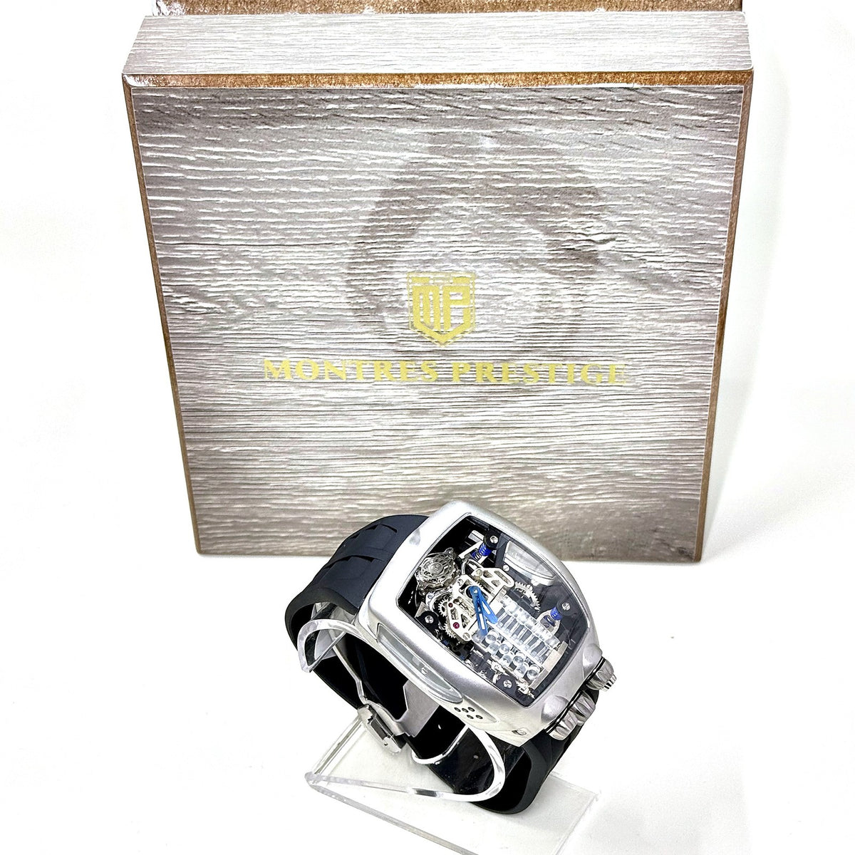 Montres Prestige MPW-0153 X Invicta Engine Automatic Skeleton 44mm New