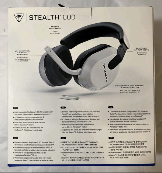 Turtle Beach Stealth 600 Gen3 Wireless Gaming Headset (PlayStation) (view 2)
