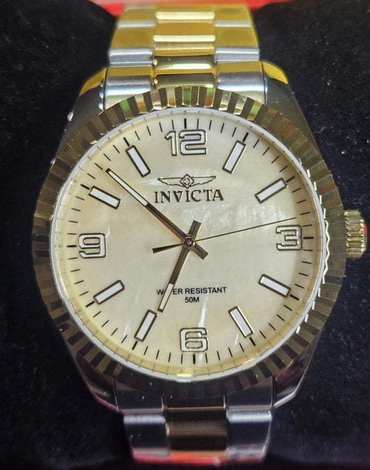 Invicta SPECIALTY Westbridge Men's 43mm Watch 50130 Mother-of-Pearl Dial - product photo