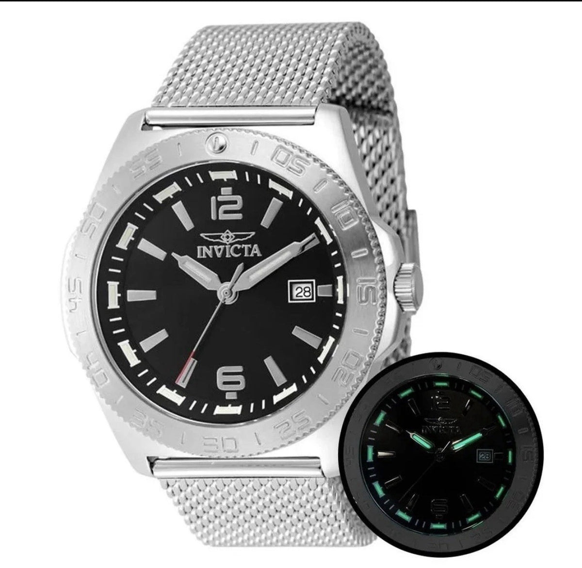 Watch Invicta INV48347 Coalition Forces Men 45 Stainless steel (view 3)