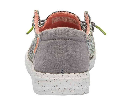 Hey Dude Wendy Sox Peacock Pink Women's Size 5 Slip On Shoes - product photo
