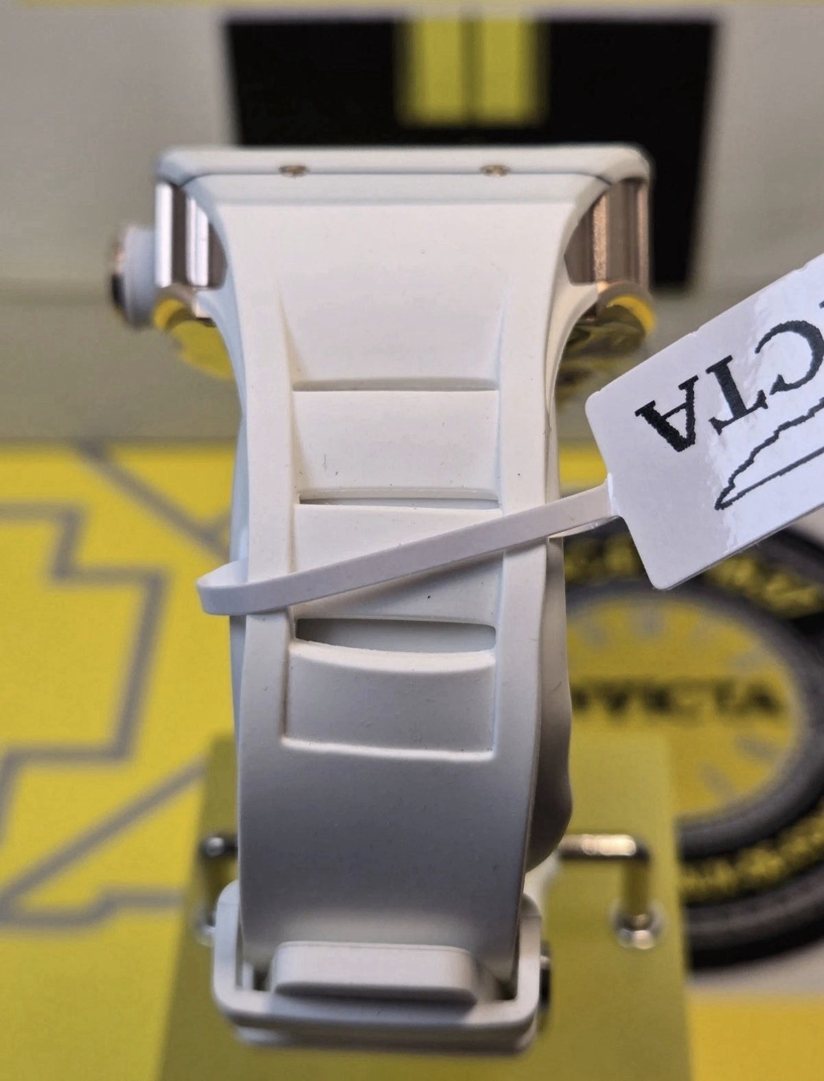Invicta S1 Rally Automatic Men's Watch White w/ Skeleton Dial - product photo