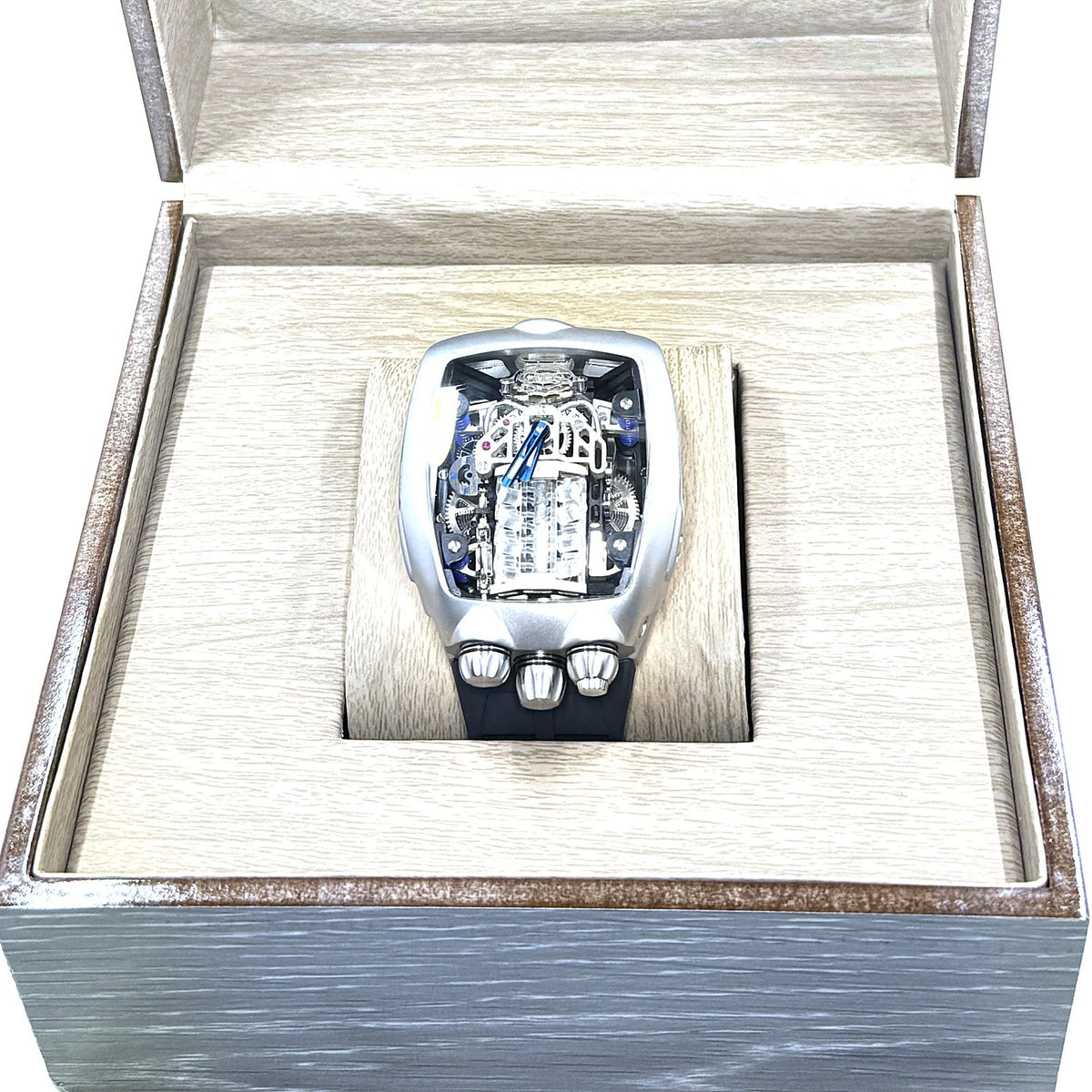 Montres Prestige MPW-0153 X Invicta Engine Automatic Skeleton 44mm New