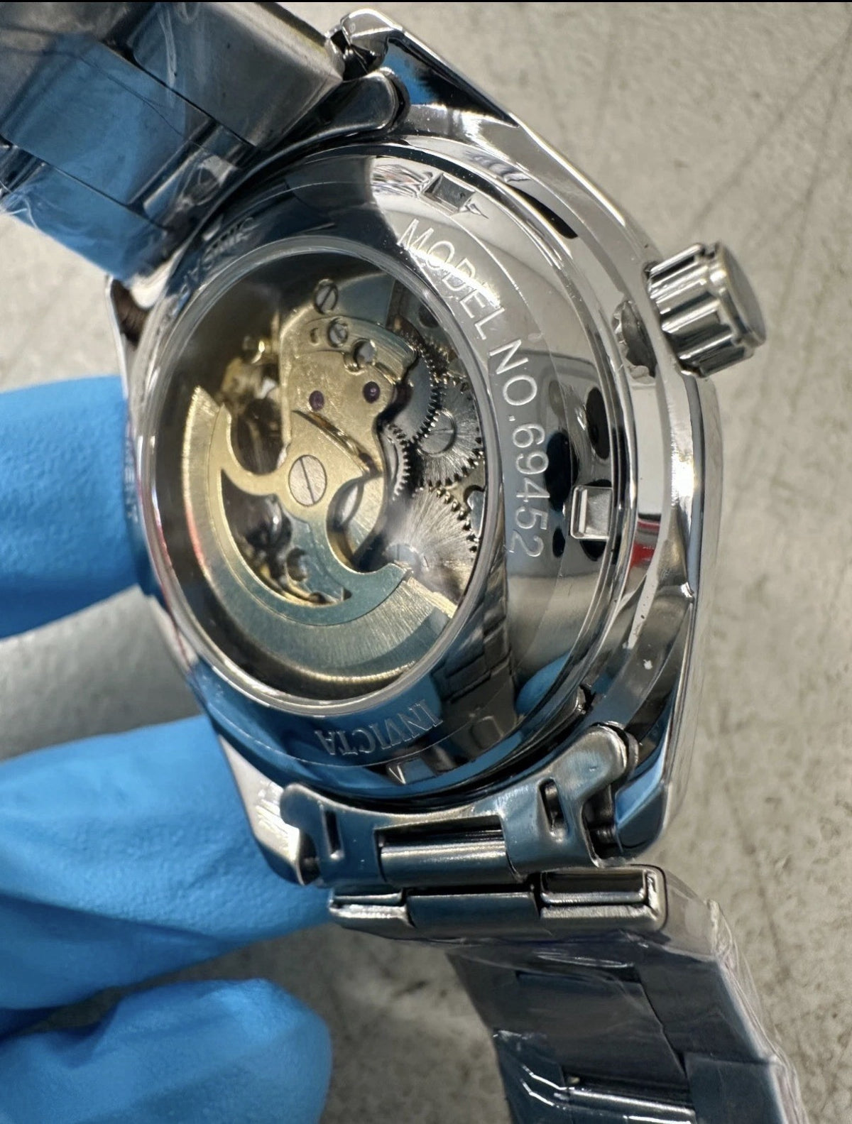 Invicta 69452 Objet D Art Automatic Men's Watch w/ Skeleton Dial 43mm - product photo