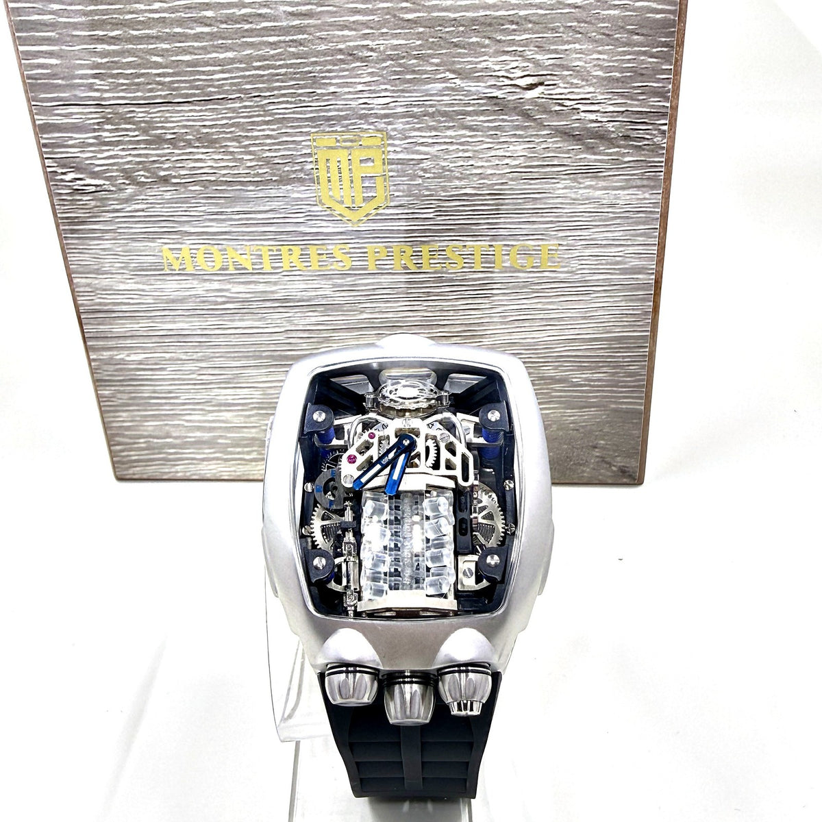 Montres Prestige MPW-0153 X Invicta Engine Automatic Skeleton 44mm New