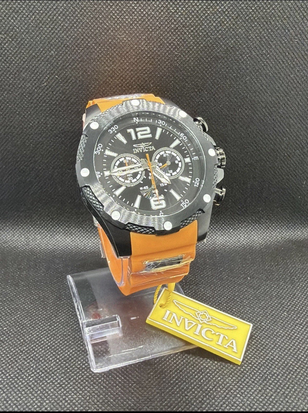 Invicta Men's Invicta I-Force Men 50 Stainless Steel Orange - product photo