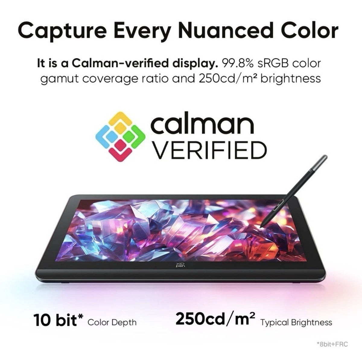 XPPen Artist Pro 19 Gen 2 Graphics Drawing Tablet 4K Display 16384 Level Tilt