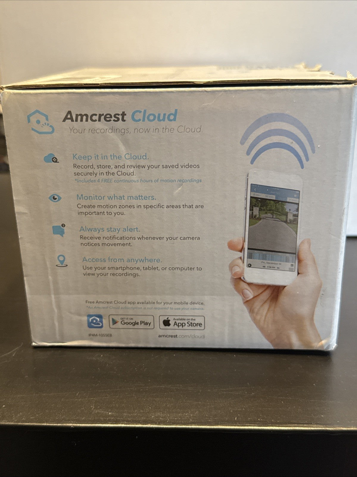 Amcrest 4MP UltraHD POE Security Camera Outdoor Camera Eyeball Dome IP4M-1055EB (view 4)