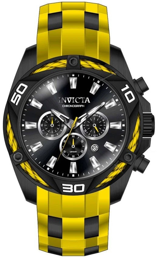 Invicta 46037 Bolt Men's Watch 50mm Quartz New