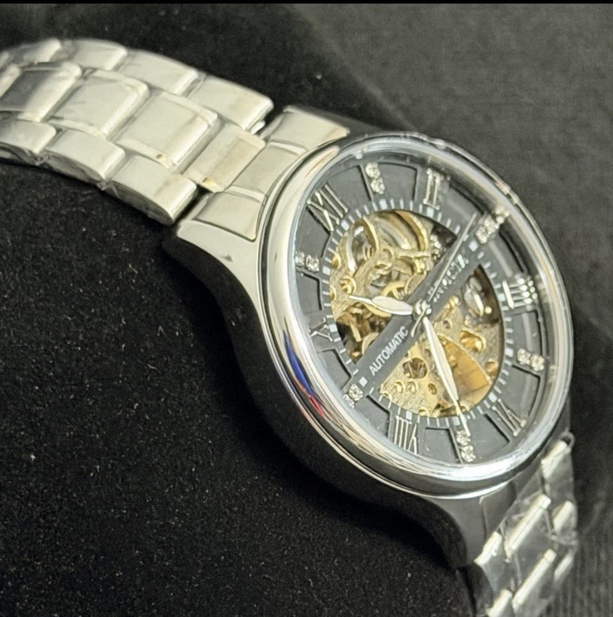 Invicta Objet D Art Automatic Men's Watch w/ Skeleton Dial - 40mm, Silver 69118 - product photo