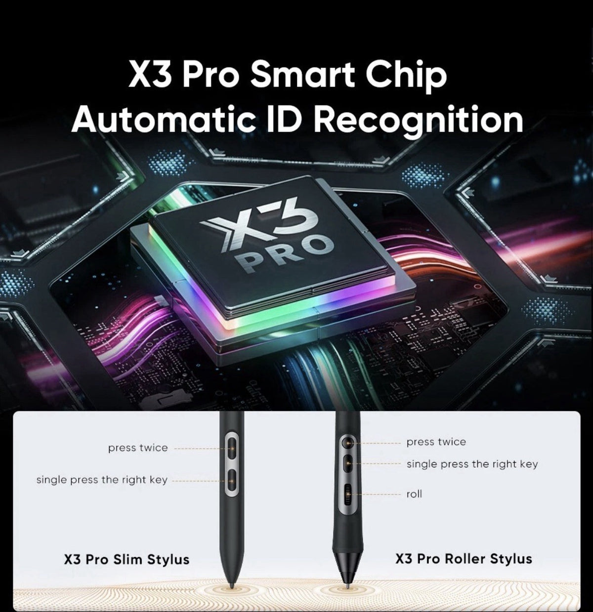 XPPen Artist Pro 19 Gen 2 Graphics Drawing Tablet 4K Display 16384 Level Tilt