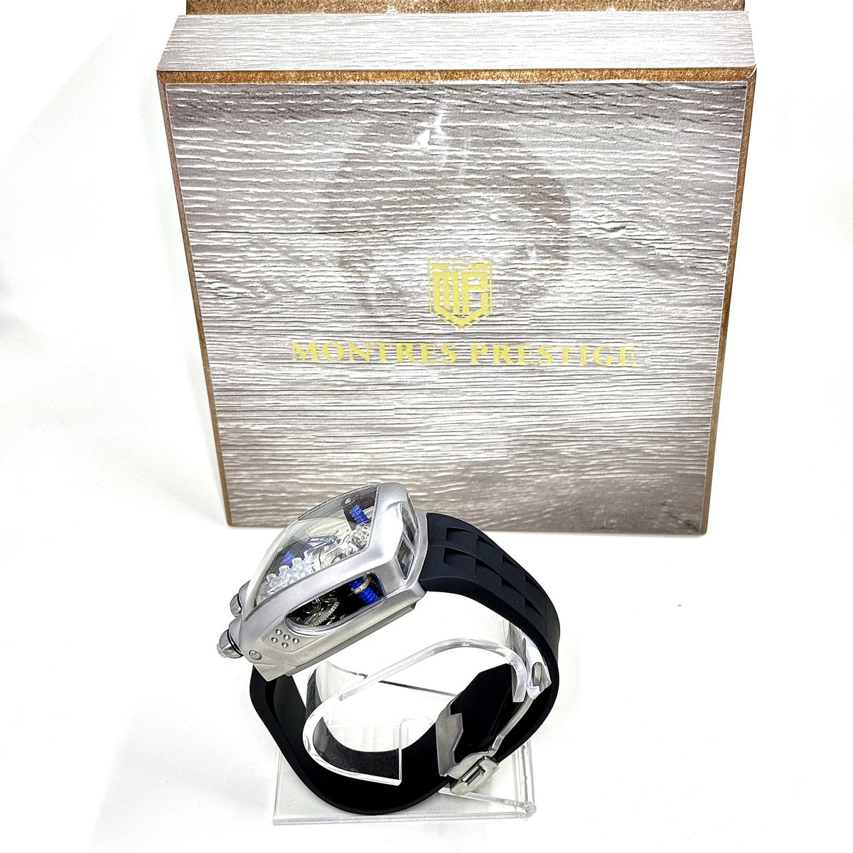 Montres Prestige MPW-0153 X Invicta Engine Automatic Skeleton 44mm New