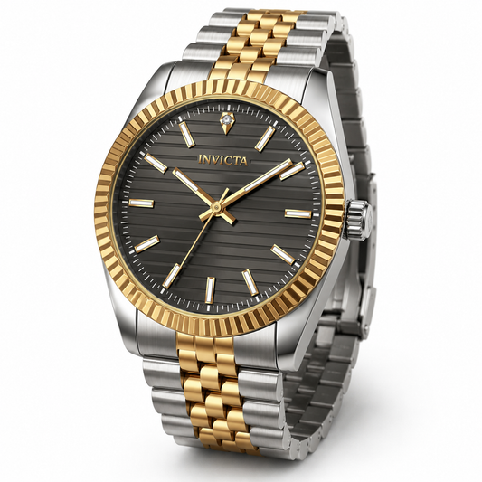 Invicta Somerset Men's Watch - 36mm, Gold, Steel (69170)