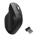 Keychron M6 8K Wireless Mouse, All Silent, PixArt 3950, Black