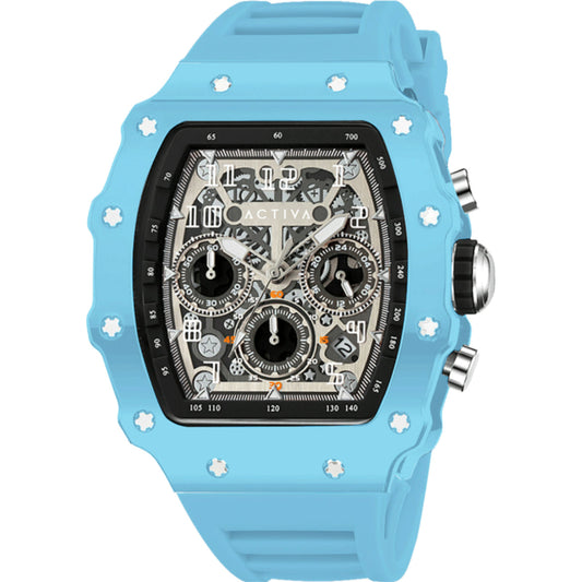 Active Fury X Invicta Men's Watch w/ Skleton Dial - 44.3mm, White Acw2305-017 (view 2)