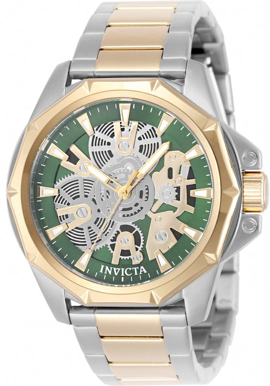Invicta Objet D Art Men's Watch w/ Skeleton Dial - 44mm, Gold, Steel
