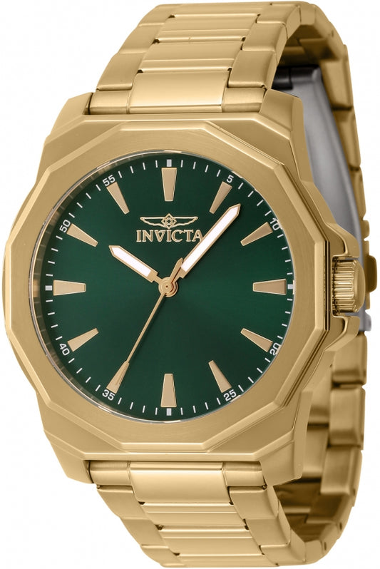 Invicta Men's Speedway Watch (46841) 42mm Case Stainless Steel Gold Tone - official image