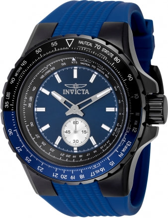 Invicta Aviator Quartz Blue Dial Men's Watch 49300 - official image