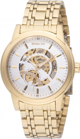 Invicta Objet D Art Automatic Men's Watch w/Skeleton Dial 42.5mm Gold (69120) - official image
