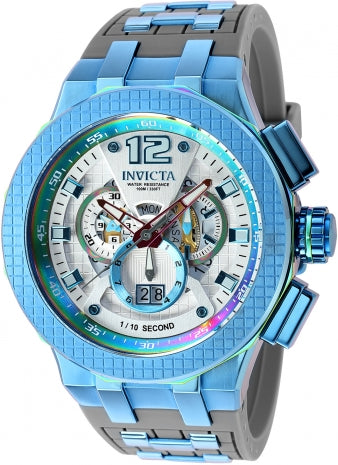 Invicta Speedway Swiss Ronda 5050.C Watch - 52mm Blue, Grey 37960 - official image