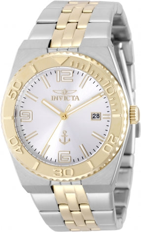 Invicta Women's Ocean Voyage Watch 38mm Case Silver/Gold Tone 50M WR 50160 - official image