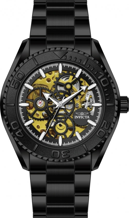 Invicta Objet D Art Automatic Men's Watch Skeletonized Dial 43mm Stainless 69761 - official image