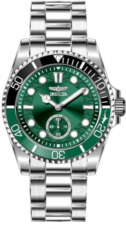 Invicta Pro Diver Quartz Green Dial Sprite Bezel Men's Watch 49433 - official image