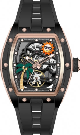 Invicta S1 Rally Radian Prism AUTO SKELETON watch 42mm Black 69592 - official image