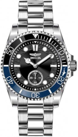 Invicta Pro Diver Quartz Black Dial Batman Bezel Men's Watch 49437 - official image