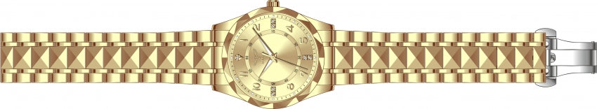 Invicta Men's Watch Specialty I by Invicta Quartz Crystal Gold Tone Dial 69017 - official image