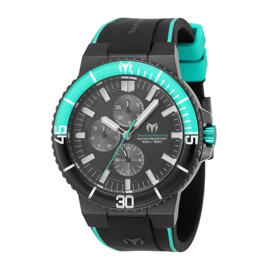 TechnoMarine Racing Legends TM-525031 Men's Watch - 43mm, Green, Black